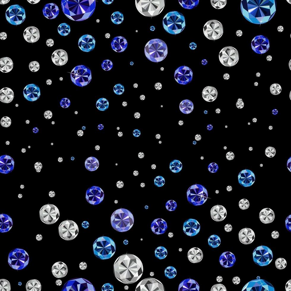 Abstract Diamond Seamless Pattern Background Vector Illustration