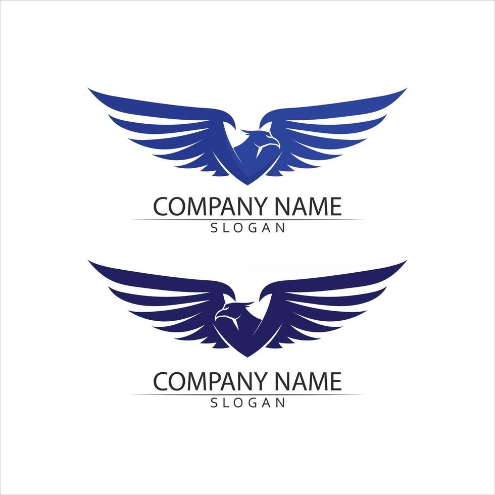 Black wing logo symbol for a professional designer vector