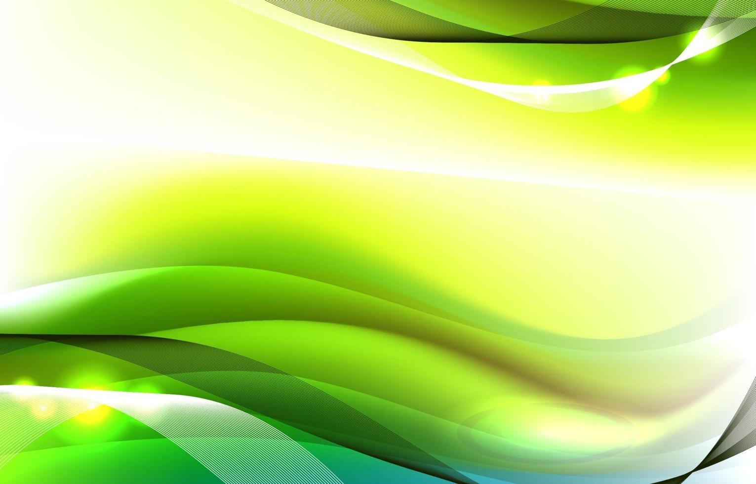 Abstract Modern Green Background vector