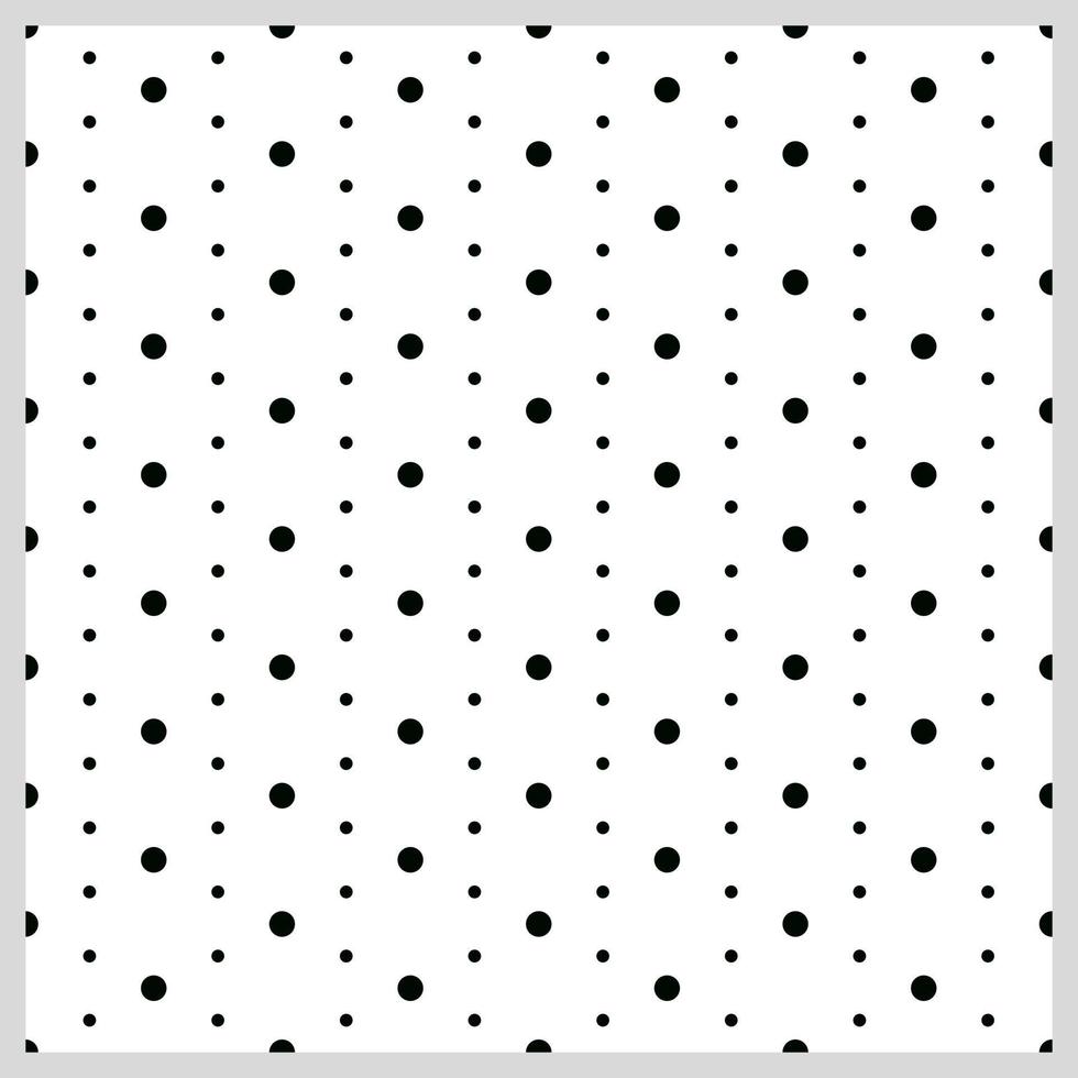 Polka dots seamless pattern vector