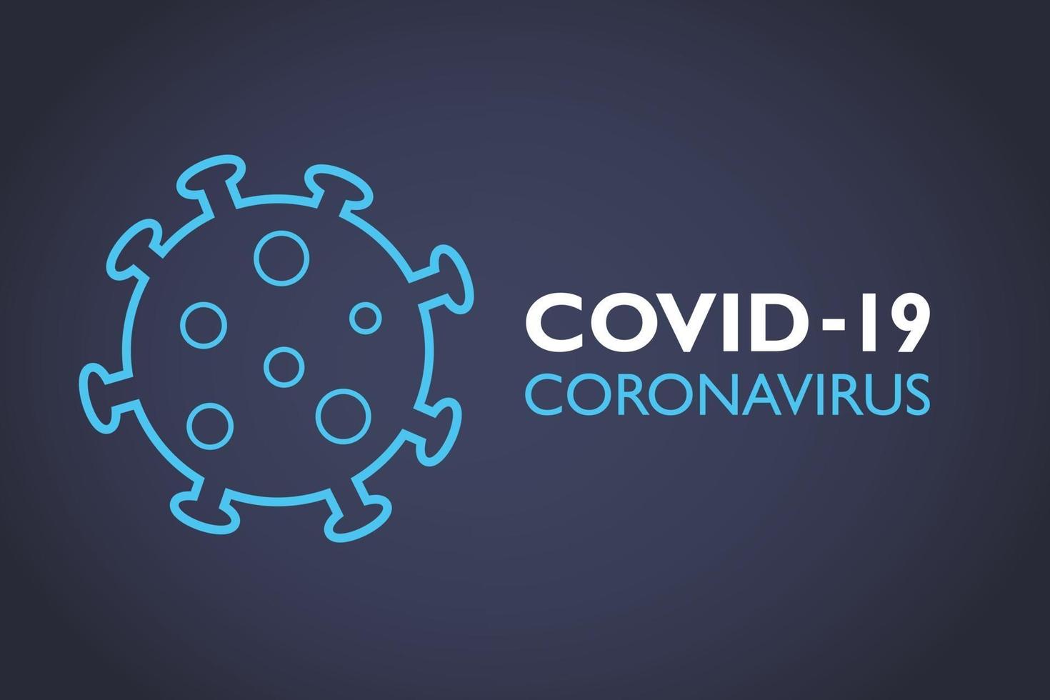 Fondo de coronavirus covid-19 vector