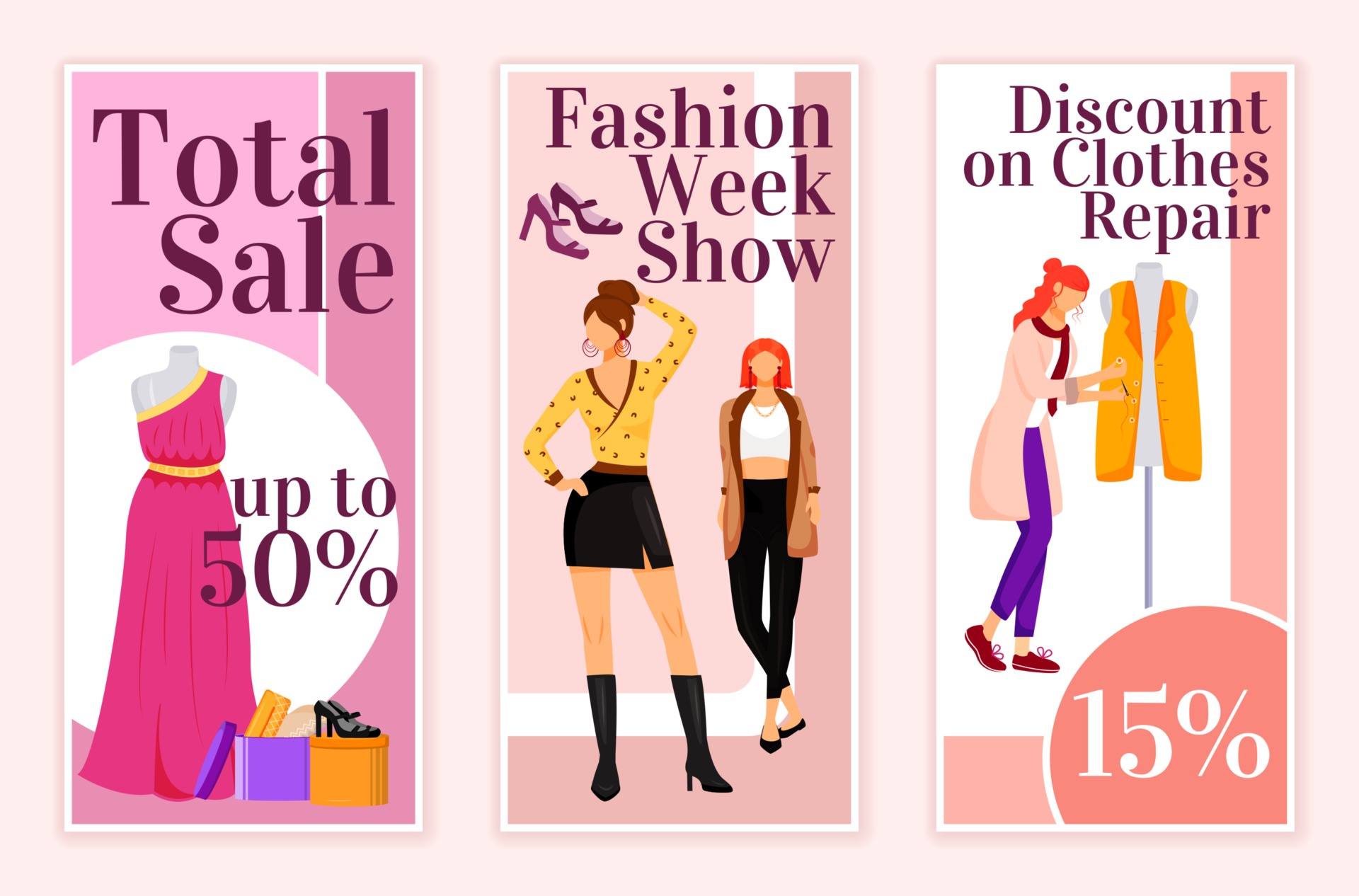 Boutique flyers in 2023  Fashion poster design, Shop banner design, Flyer  and poster design