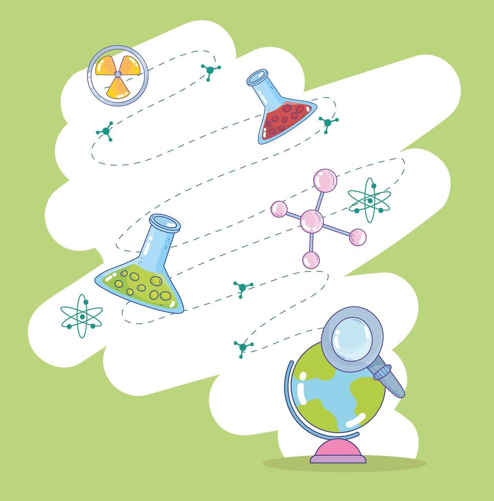 science education cartoon vector