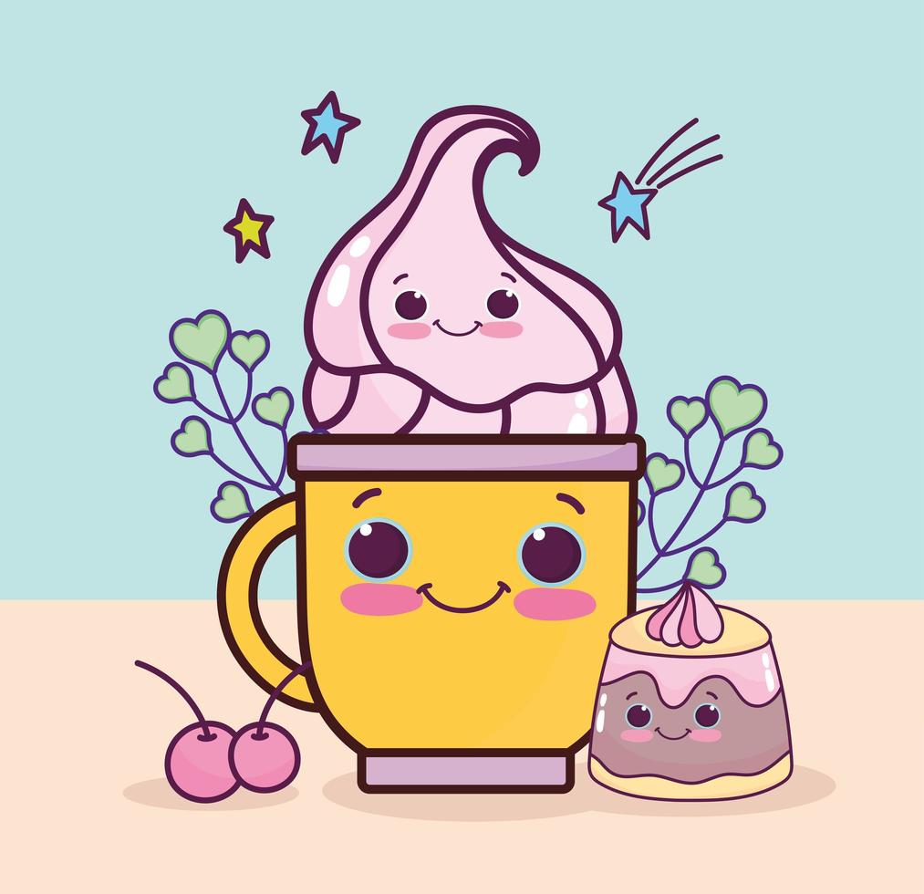 cute jelly cup 2757514 Vector Art at Vecteezy