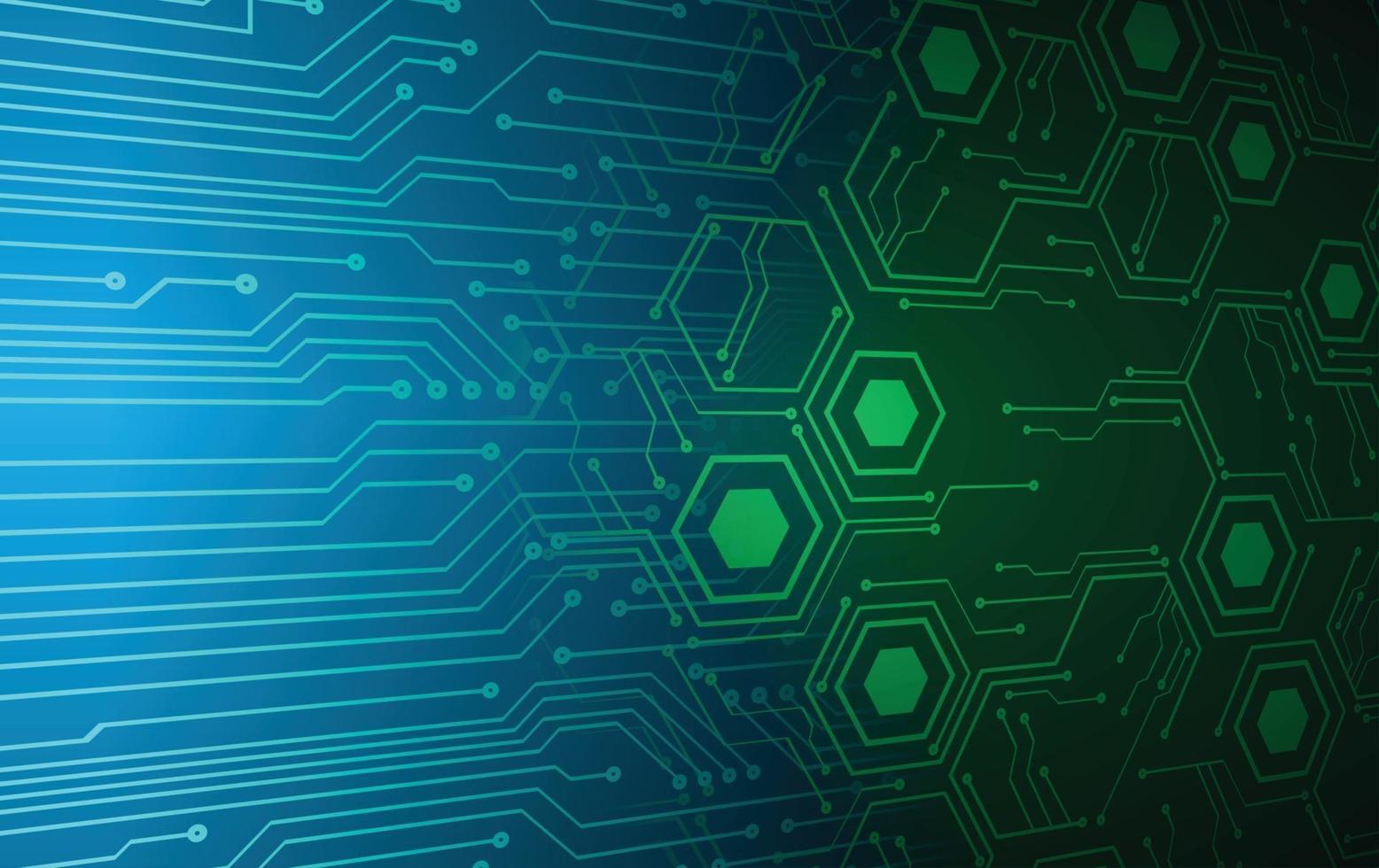 cyber circuit future technology concept background vector