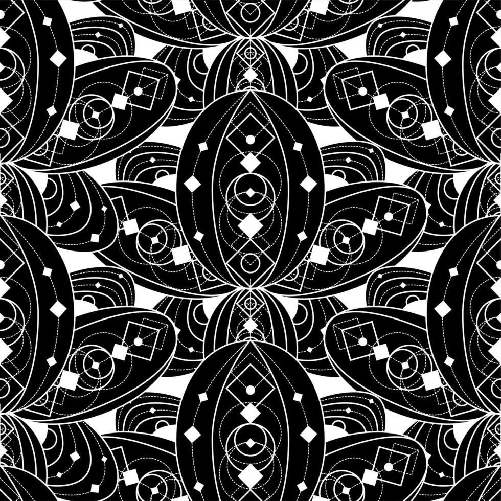 Seamless Pattern. Modern Stylish Abstract Texture vector