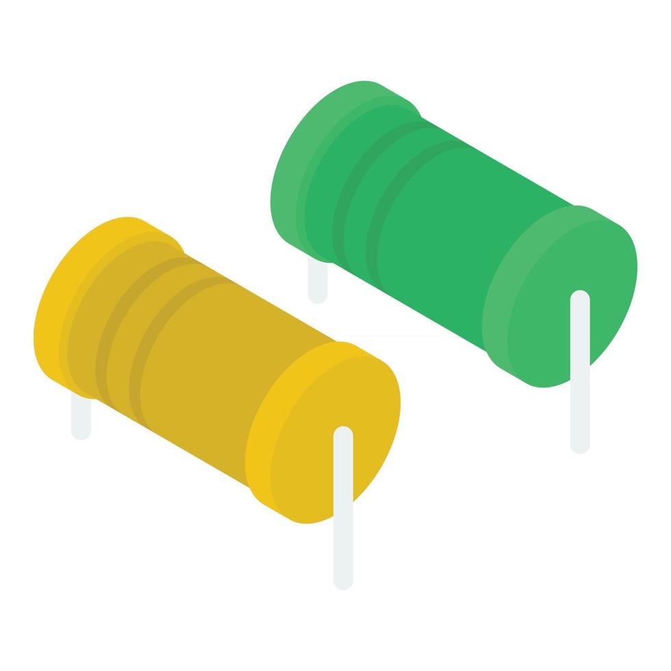 Computer Capacitors Elements vector