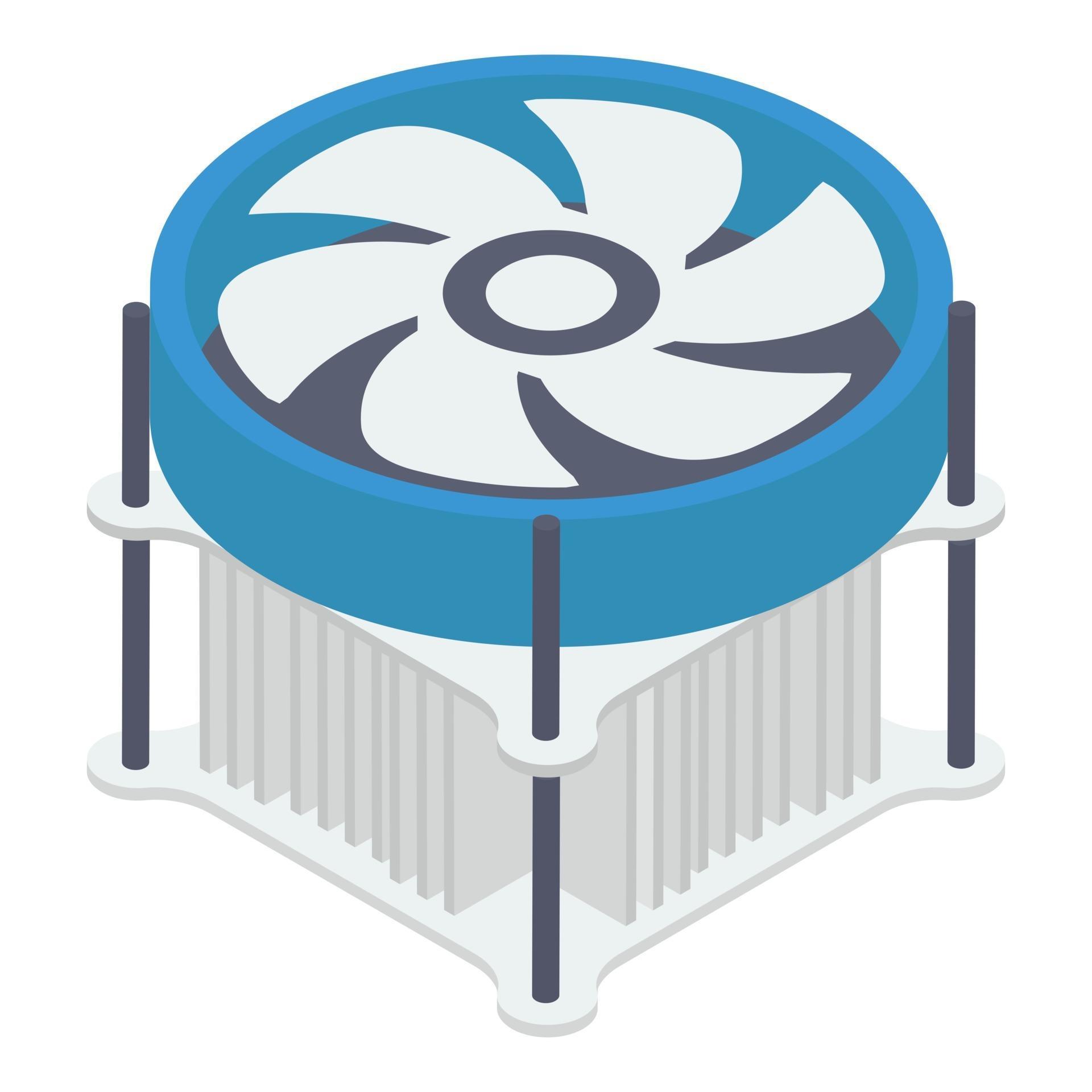 Processor Fan Elements 2758470 Vector Art At Vecteezy