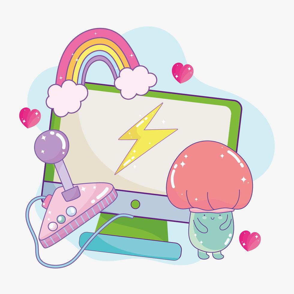 video game computer vector