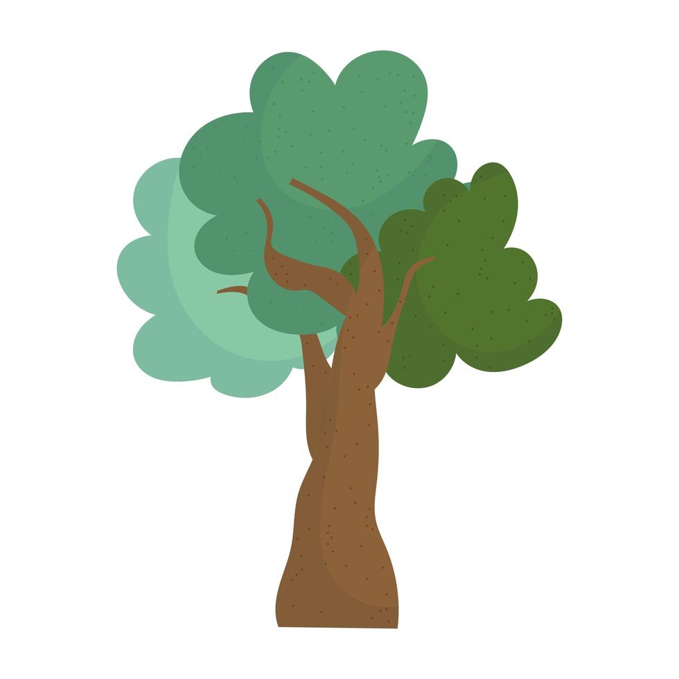 frond tree vegetation vector