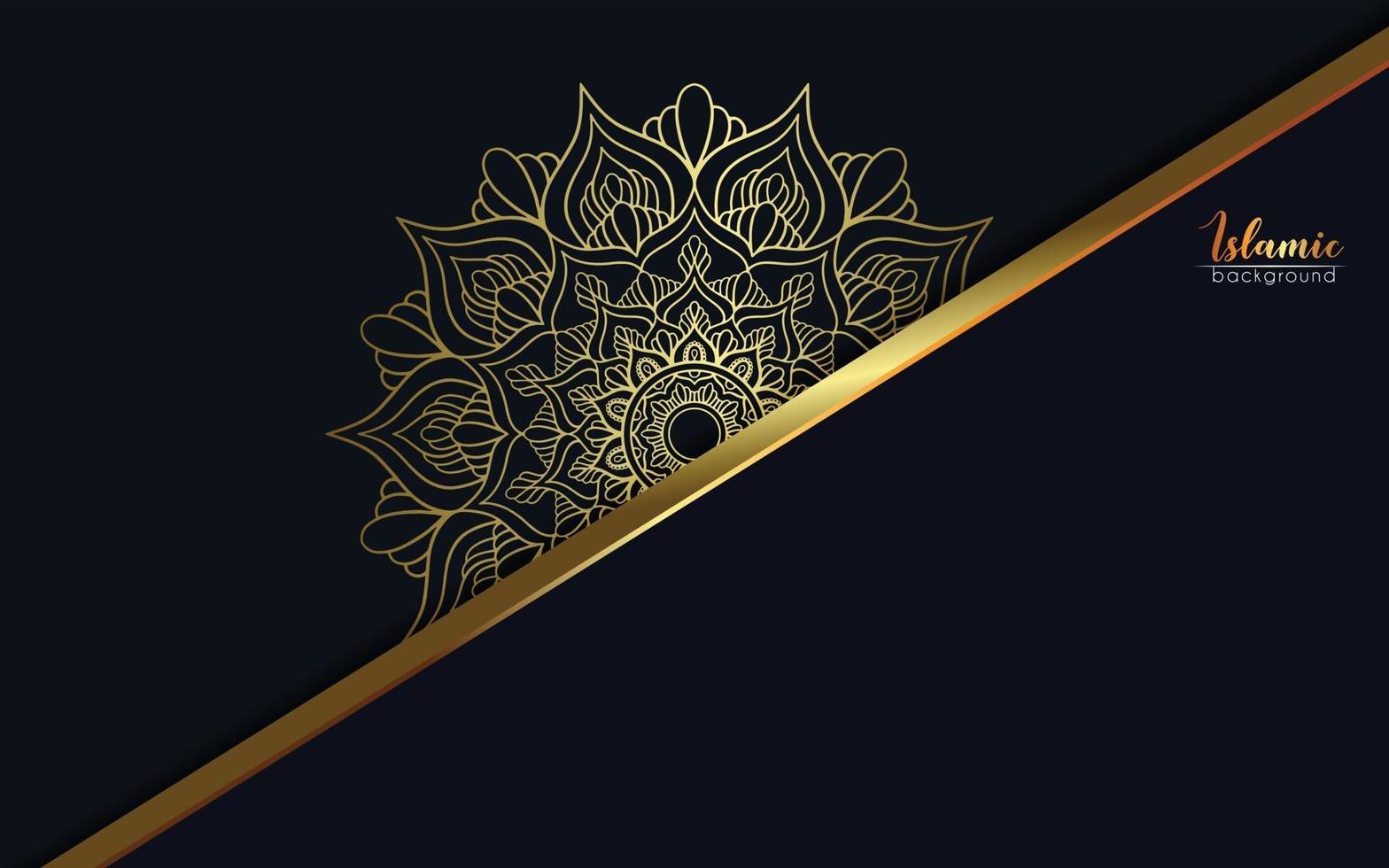 luxury mandala ornamental background vector