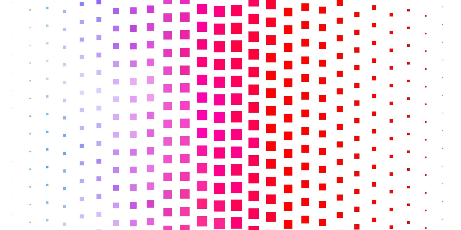 Light Blue, Red vector template in rectangles. Rectangles with colorful gradient on abstract background. Pattern for business booklets, leaflets