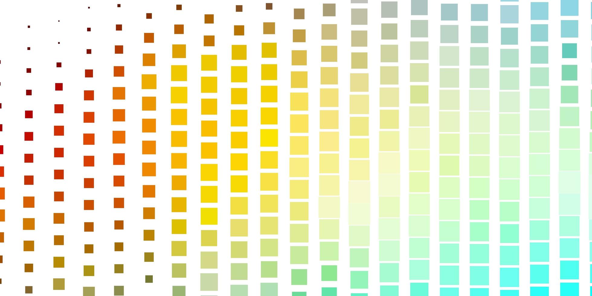 Light Blue, Yellow vector texture in rectangular style. Rectangles with colorful gradient on abstract background. Pattern for commercials, ads.