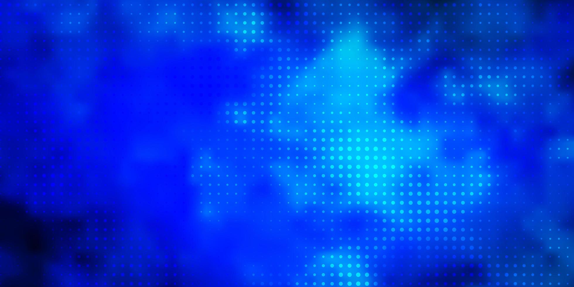 Light BLUE vector layout with circle shapes. Glitter abstract illustration with colorful drops. Pattern for wallpapers, curtains.