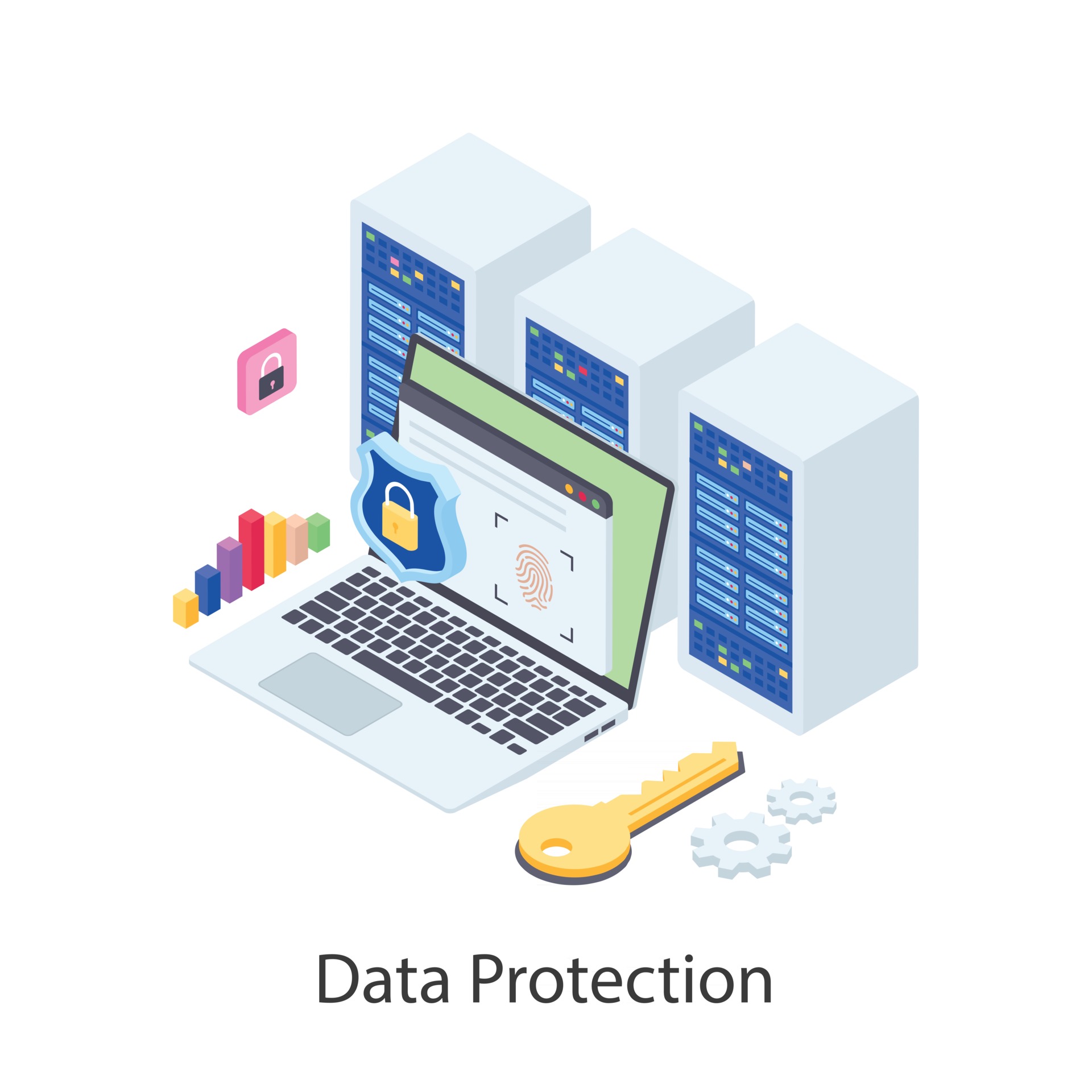 Data Protection Concepts 2762678 Vector Art at Vecteezy