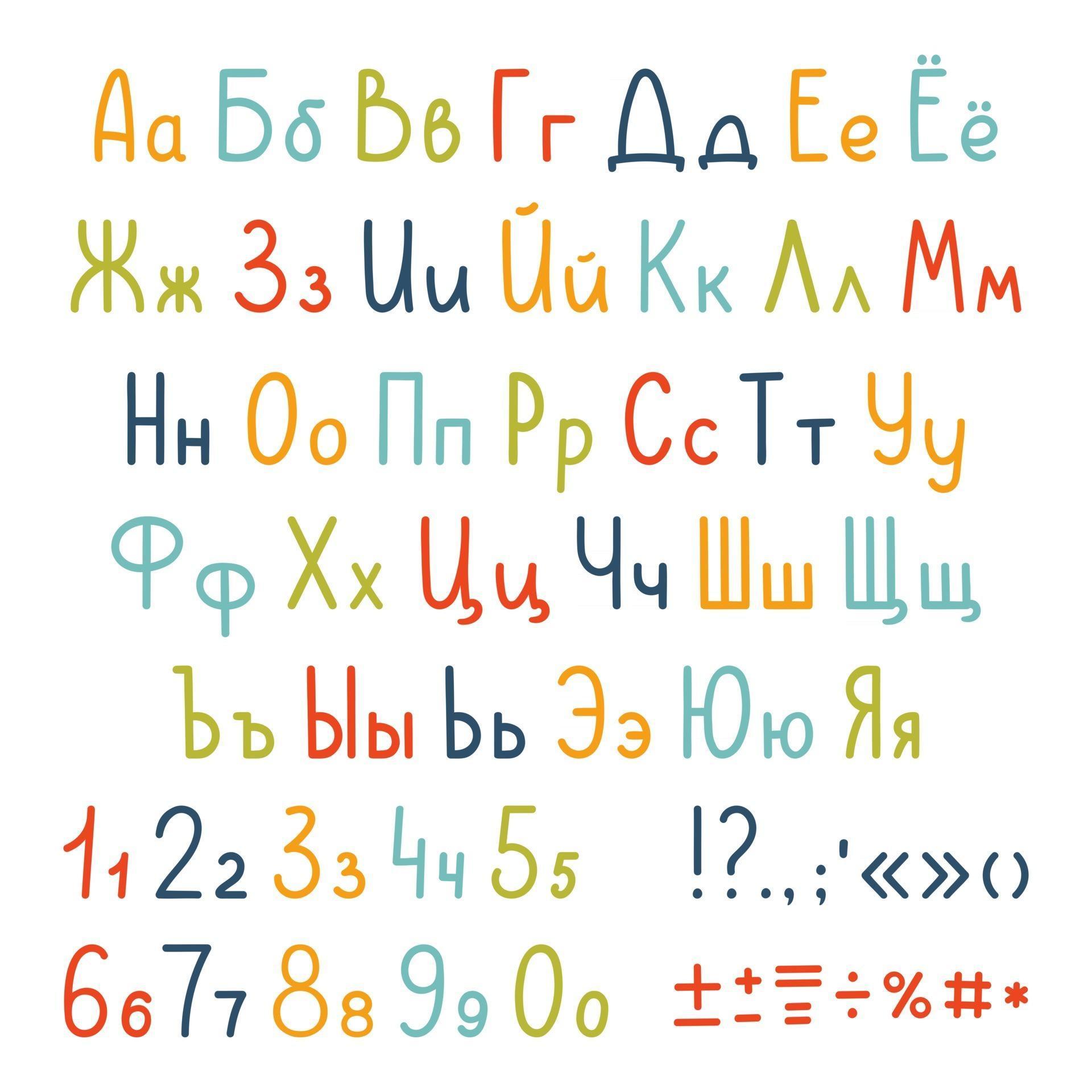 Cyrillic alphabet font - etpfetish