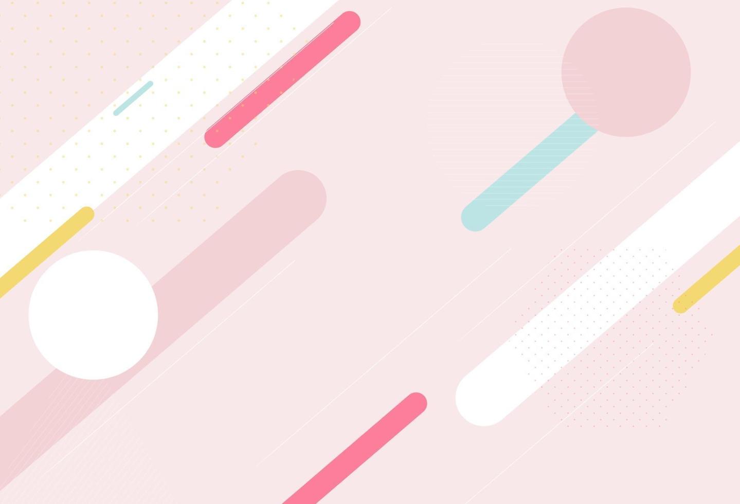 Abstract shapes geometric background. Vector Illustration