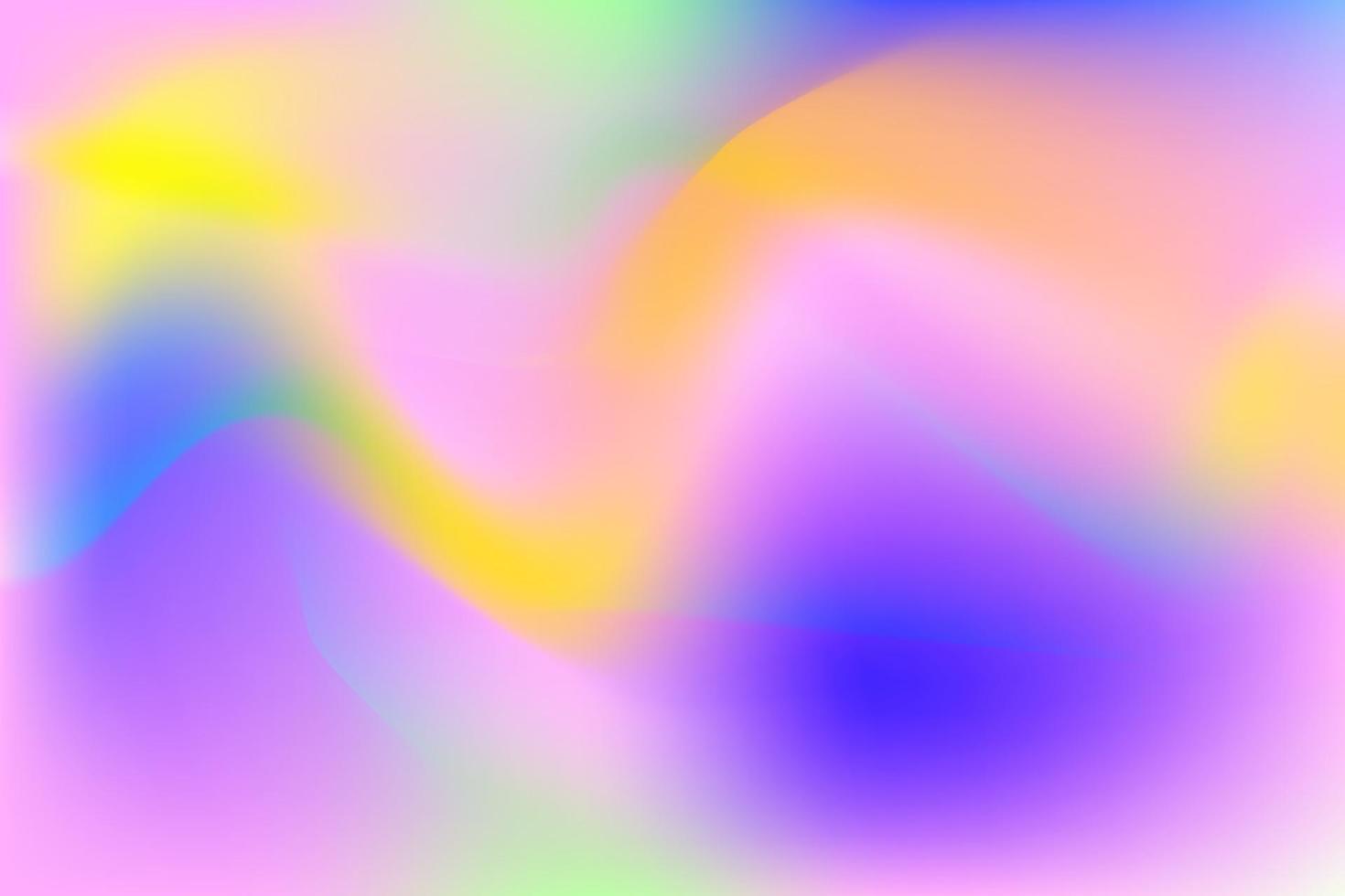 Fondo abstracto iridiscente holográfico vector