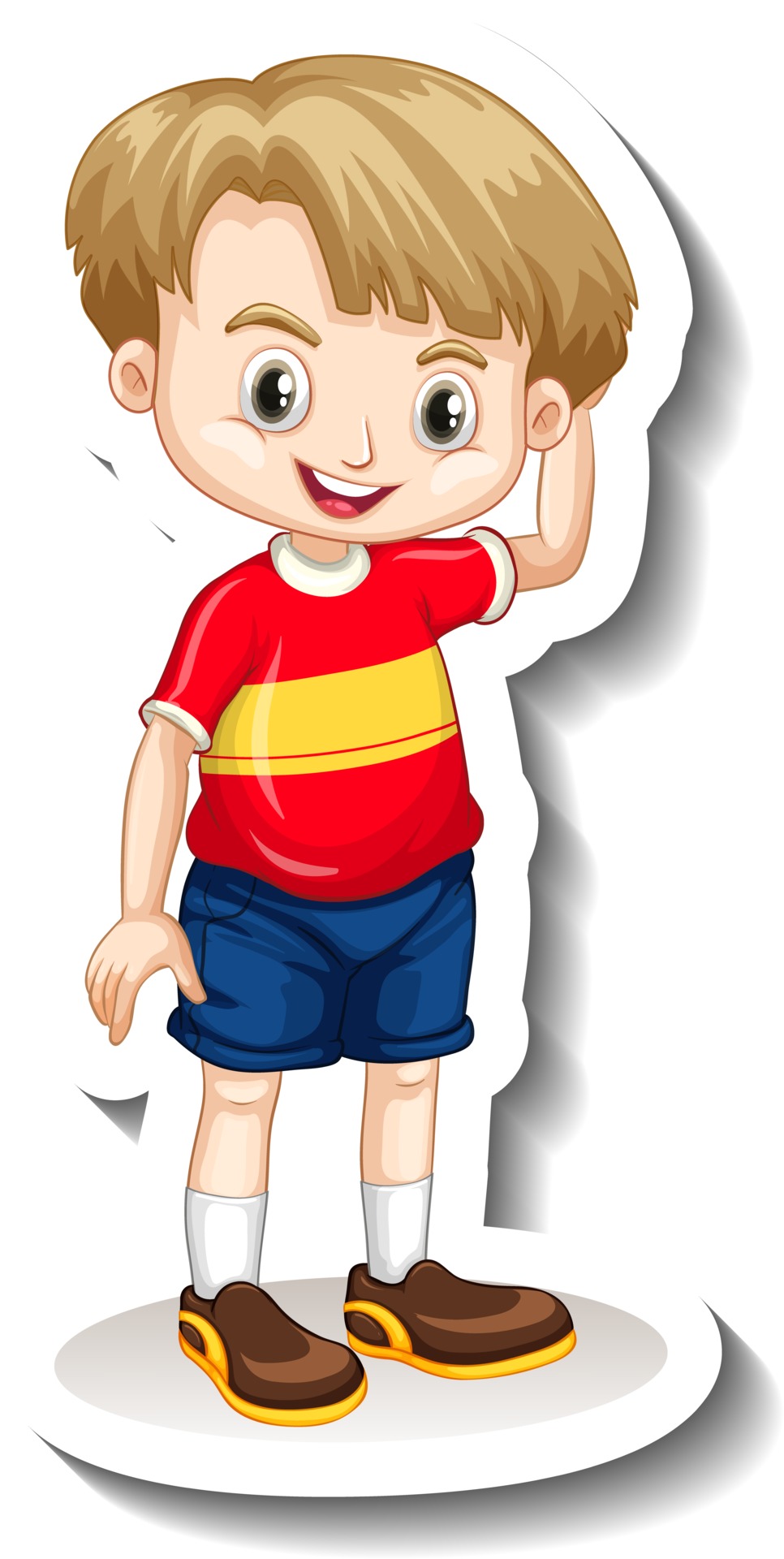 A sticker template with a cute boy cartoon character 2763807 Vector Art at Vecteezy A sticker template with a cute boy cartoon character 2763807 Vector Art at Vecteezy