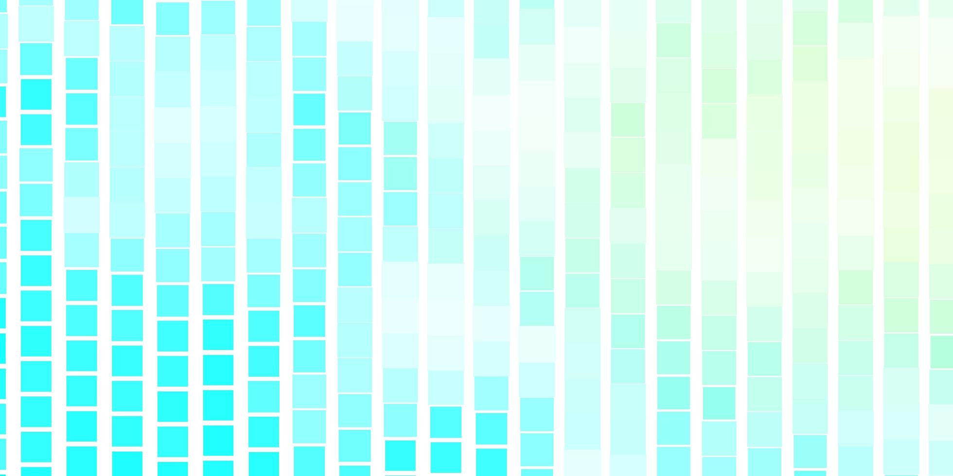 Light BLUE vector template in rectangles. Illustration with a set of gradient rectangles. Design for your business promotion.