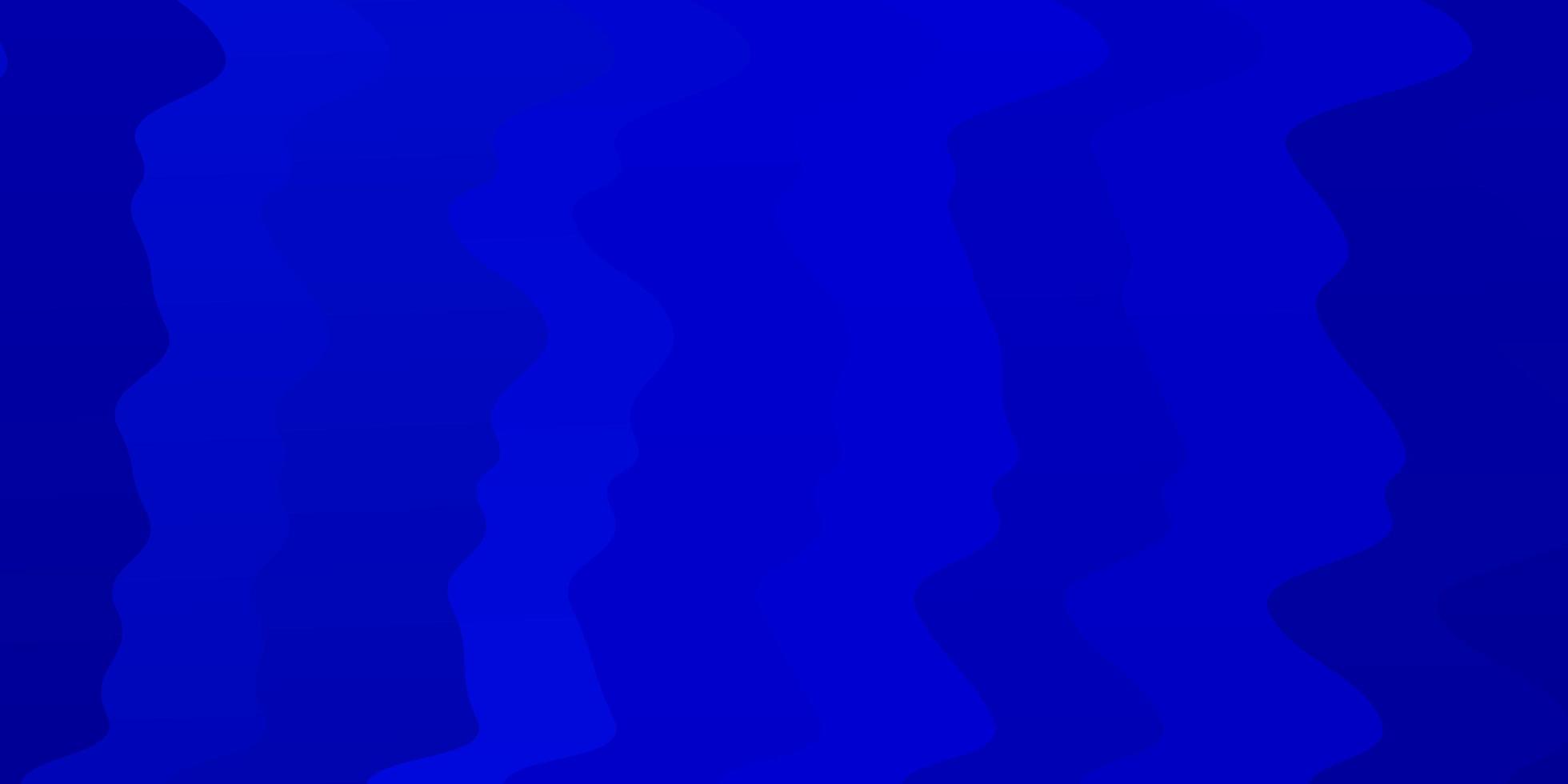 Light BLUE vector background with lines. Illustration in halftone style with gradient curves. Best design for your posters, banners.