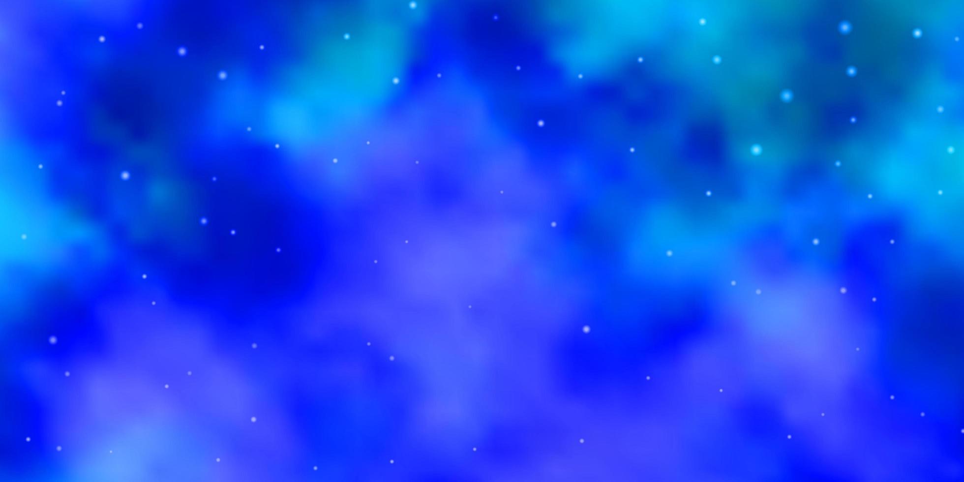 Fondo de vector azul claro con estrellas de colores. Ilustración decorativa con estrellas en plantilla abstracta. mejor diseño para su anuncio, cartel, banner.