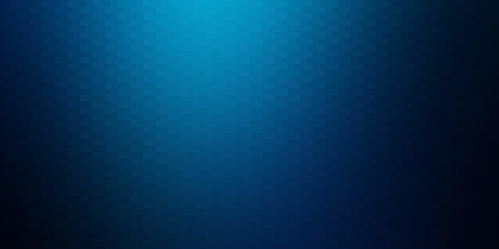 Dark BLUE vector background with rectangles. Colorful illustration with gradient rectangles and squares. Pattern for websites, landing pages.