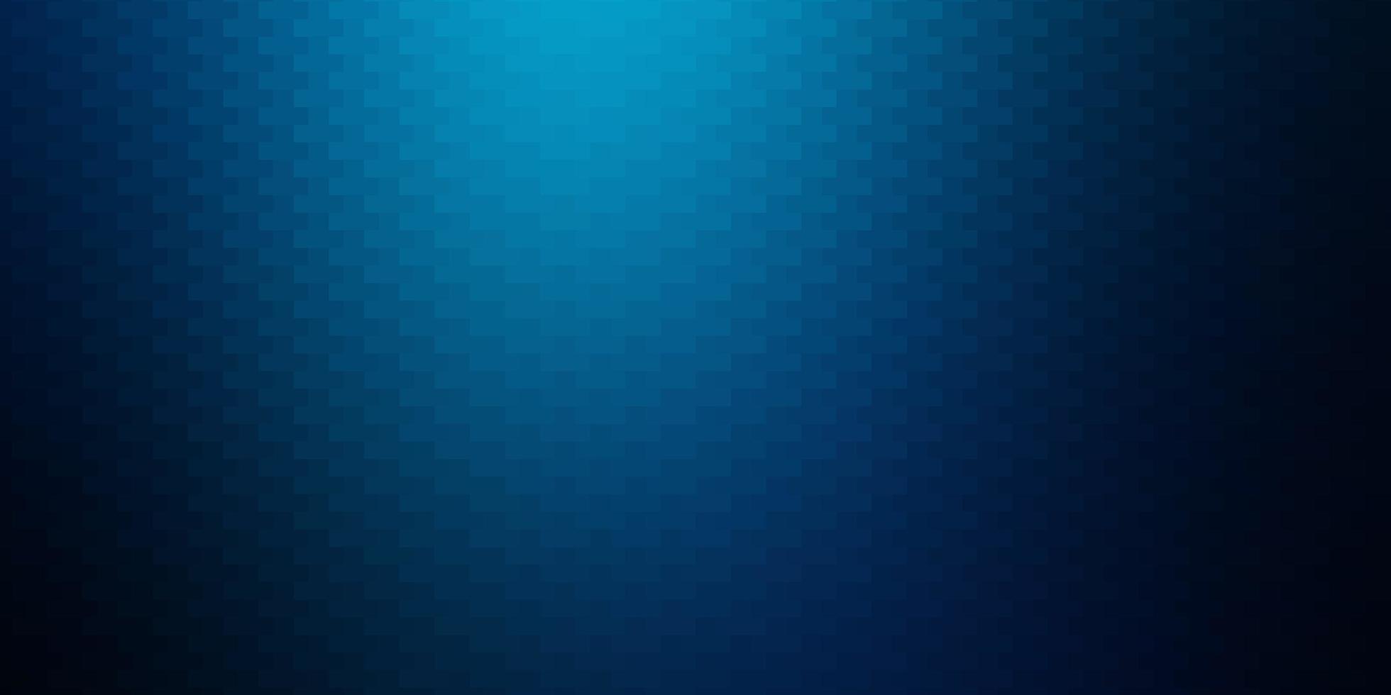 Dark BLUE vector background with rectangles. Colorful illustration with gradient rectangles and squares. Pattern for websites, landing pages.