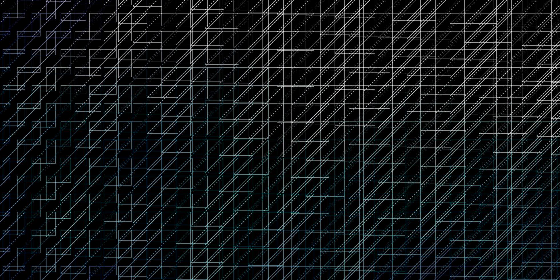 Dark BLUE vector pattern with lines. Geometric abstract illustration with blurred lines. Pattern for ads, commercials.