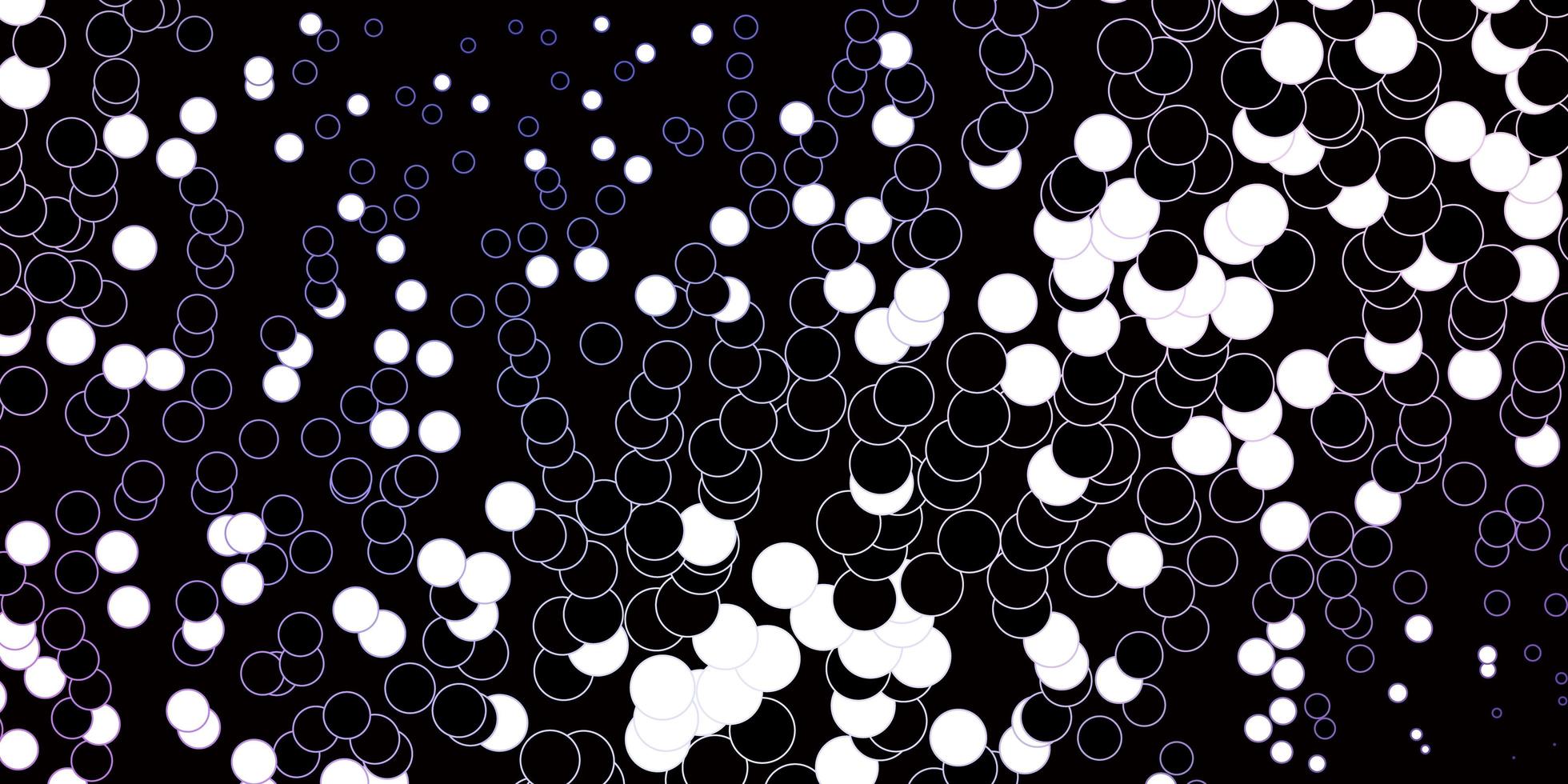 patrón de vector de color rosa oscuro, azul con esferas. Ilustración abstracta con manchas de colores en el estilo de la naturaleza. patrón para sitios web.