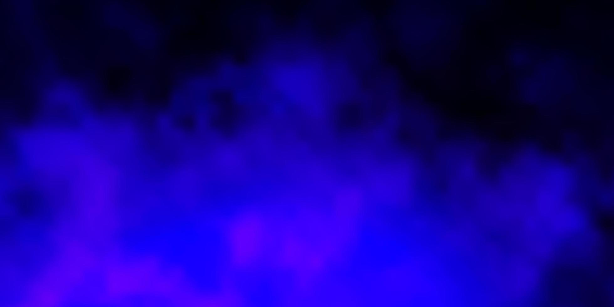 Light Purple vector background with clouds. Colorful illustration with abstract gradient clouds. Template for websites.