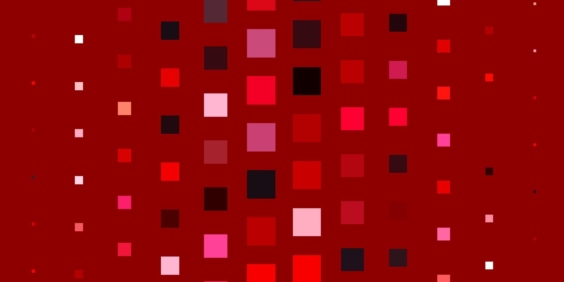 Light Orange vector template in rectangles. Abstract gradient illustration with rectangles. Design for your business promotion.