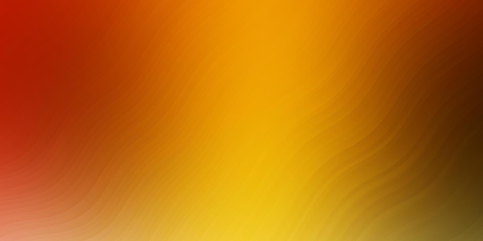 Light Green, Yellow vector pattern with wry lines. Abstract gradient illustration with wry lines. Best design for your posters, banners.