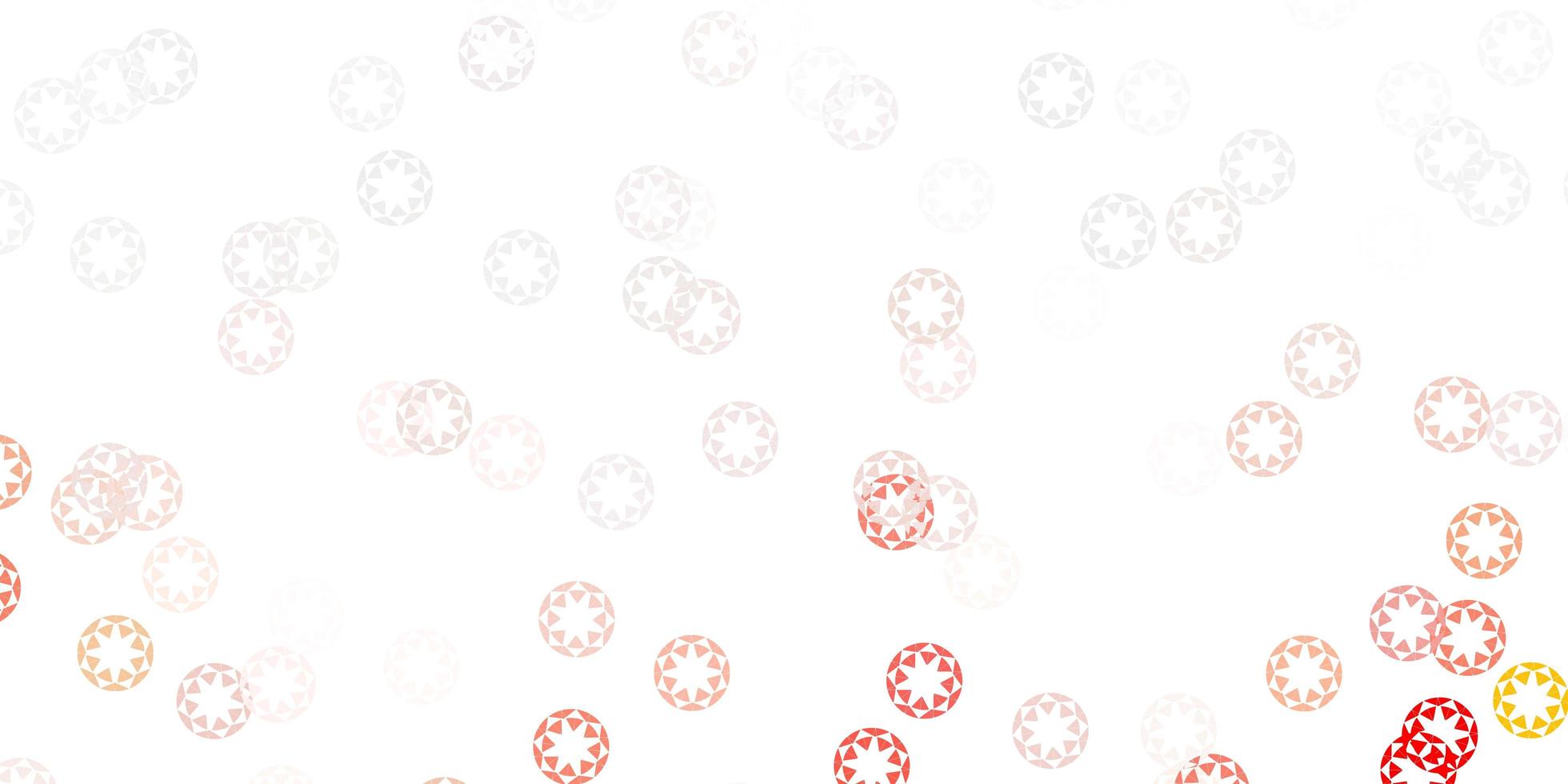 Light red vector backdrop with dots.
