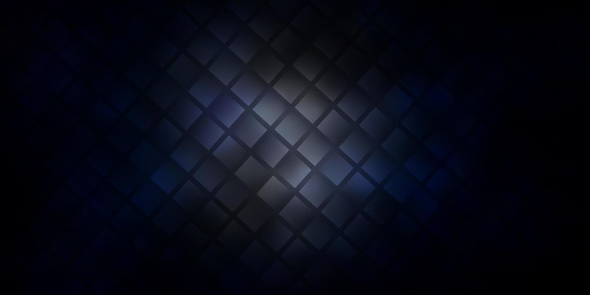 Dark BLUE vector pattern in square style.