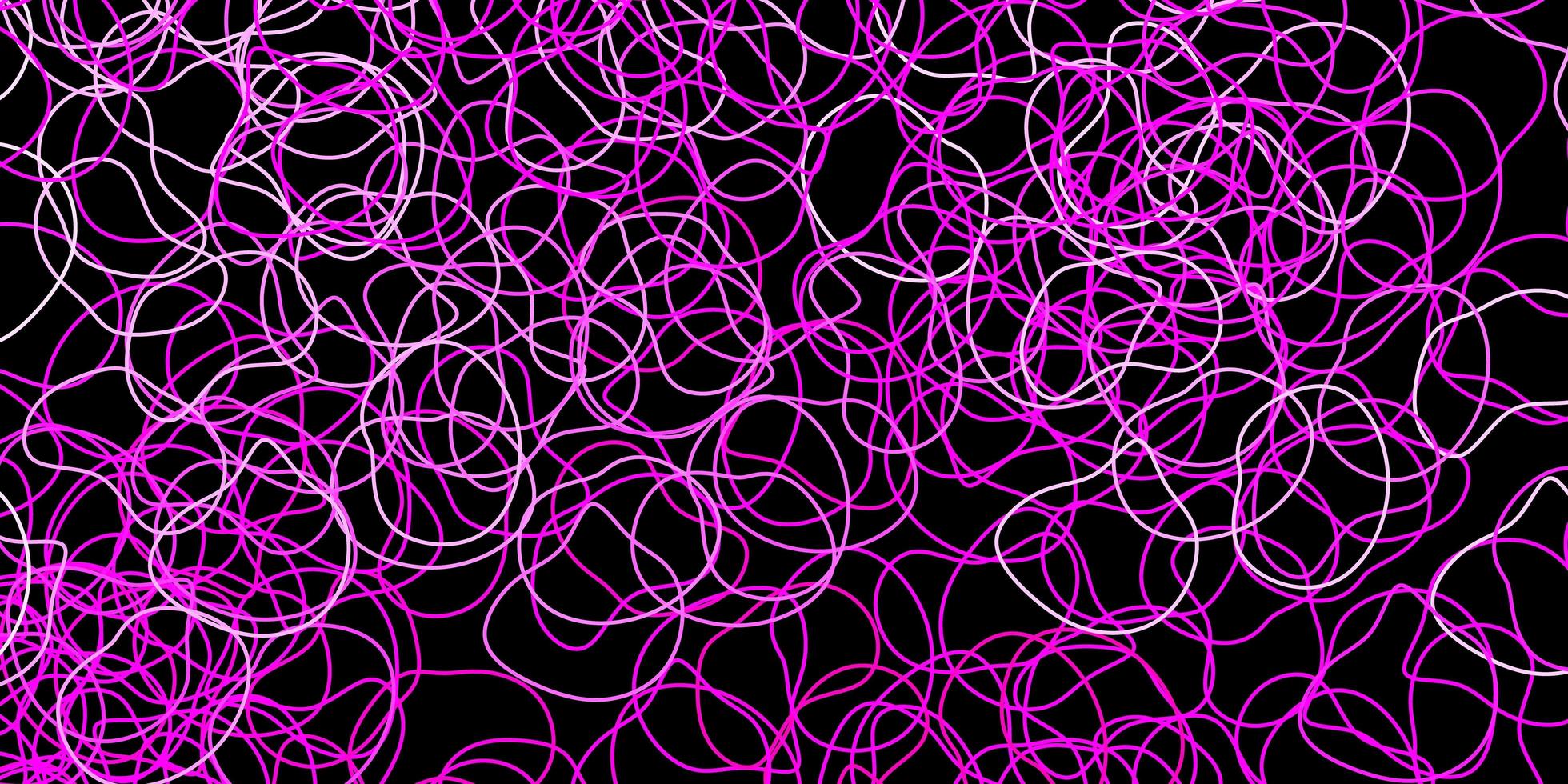 Dark pink vector backdrop with chaotic shapes.