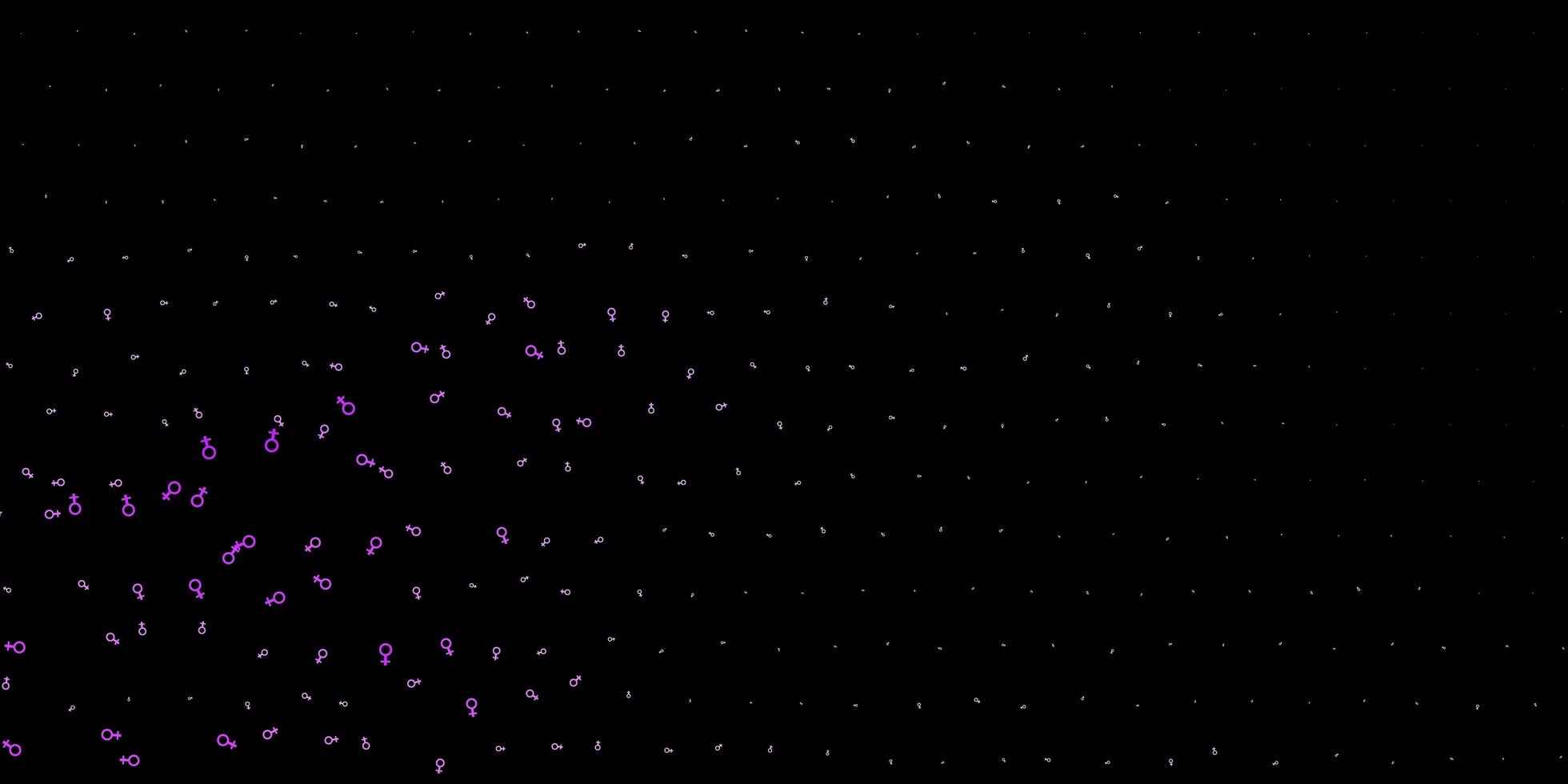 patrón de vector de color púrpura oscuro con elementos mágicos.