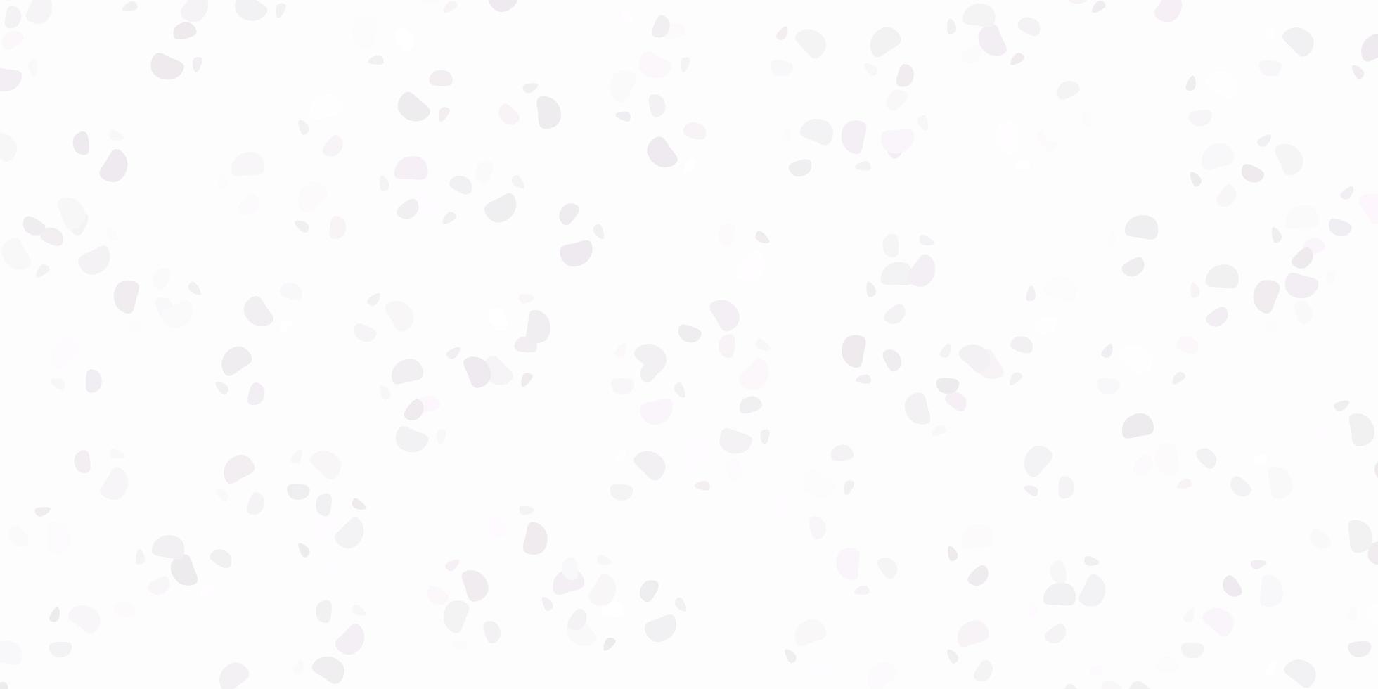 Light purple vector texture with memphis shapes.