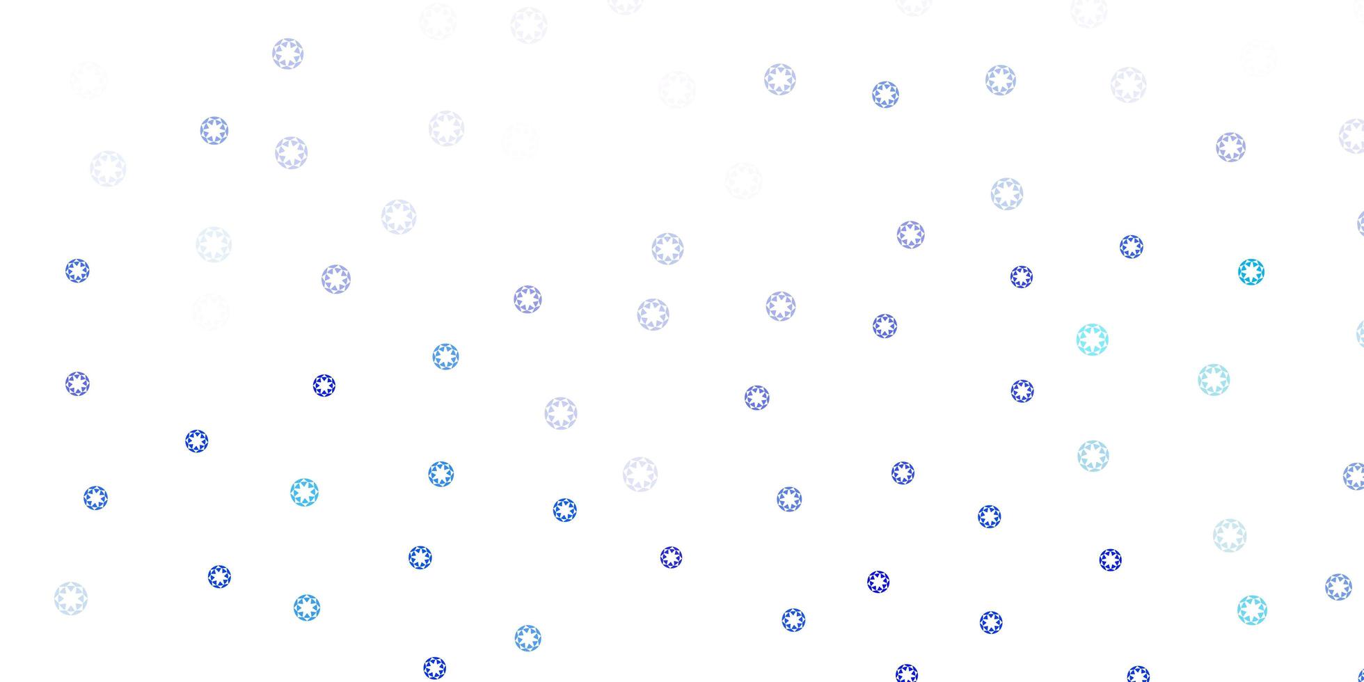 Light blue vector pattern with spheres.