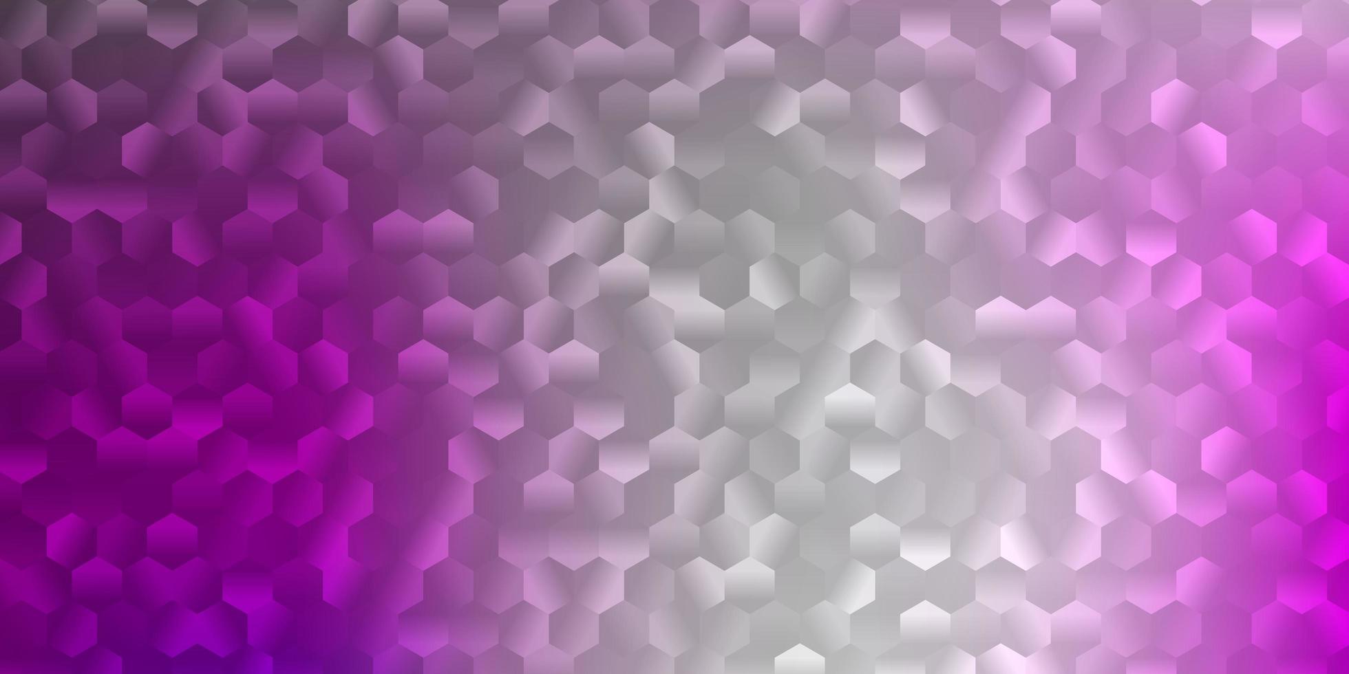 Light pink vector cover with simple hexagons.