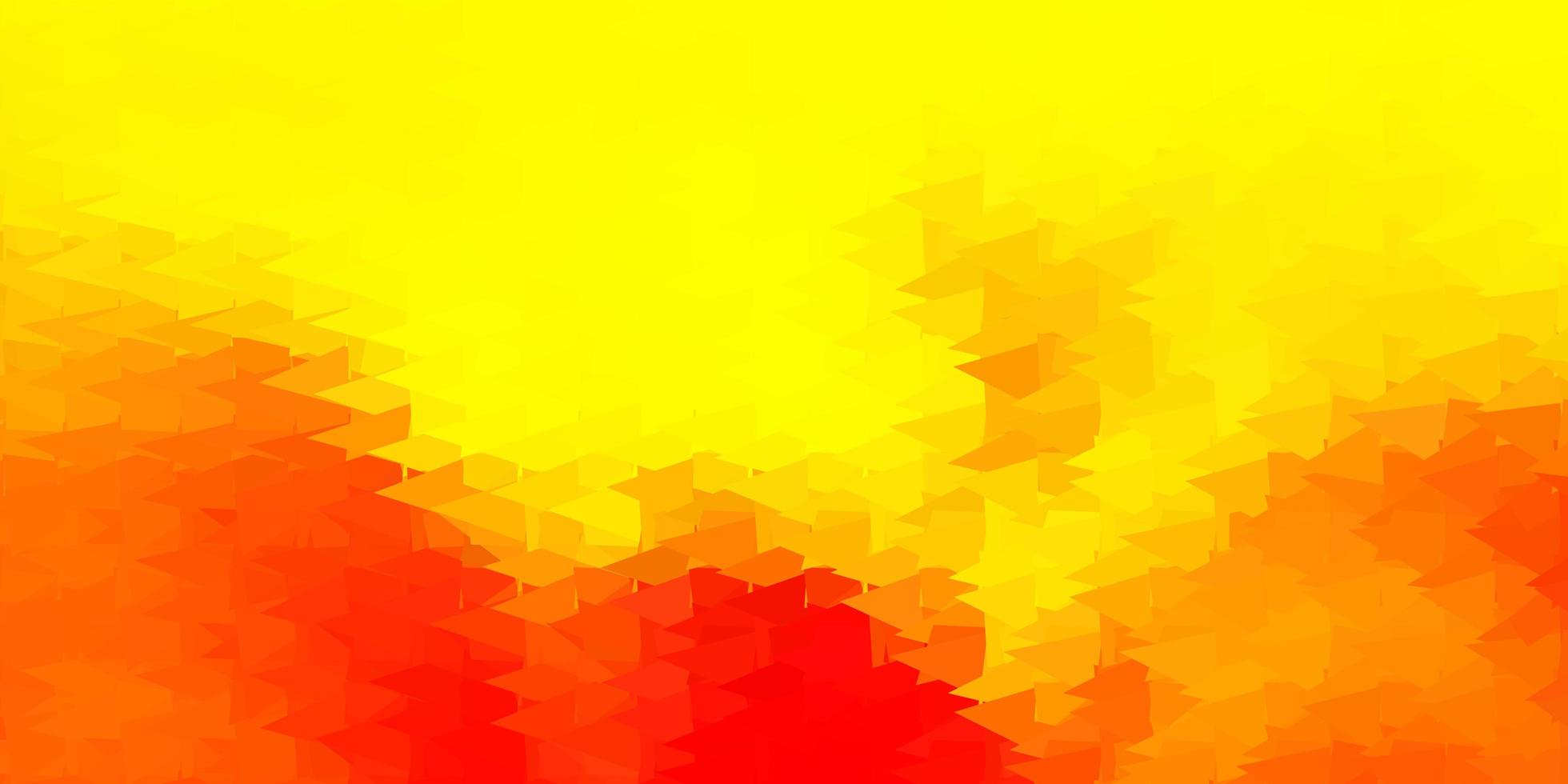 Dark orange vector geometric polygonal wallpaper.