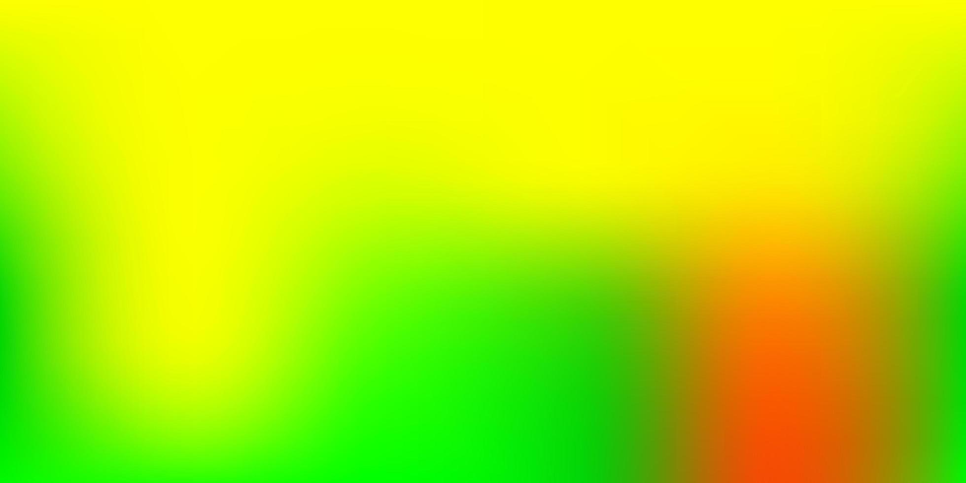 Light Green, Yellow vector blur drawing.