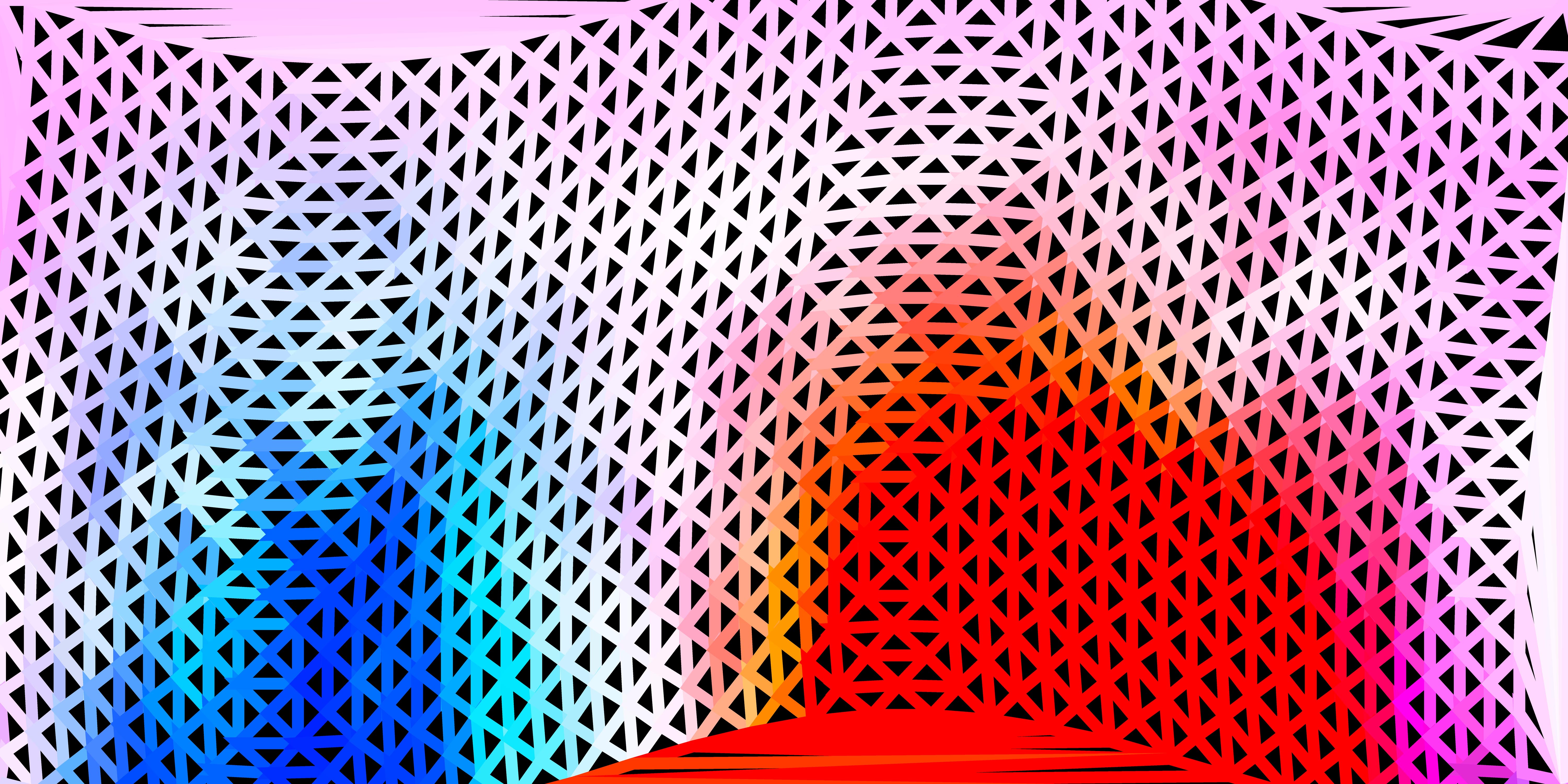 Light blue, red vector poly triangle layout. 2766582 Vector Art at Vecteezy