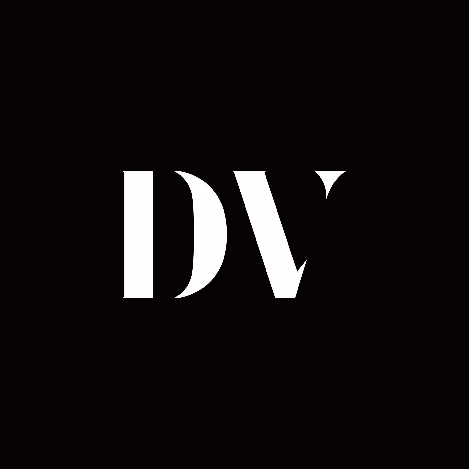 DV Logo Letter Initial Logo Designs Template 2767521 Vector Art at Vecteezy