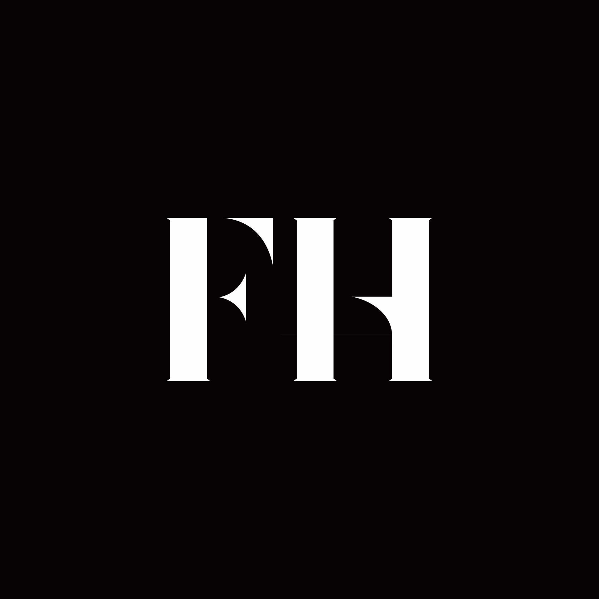 FH Logo Letter Initial Logo Designs Template 2767646 Vector Art at Vecteezy