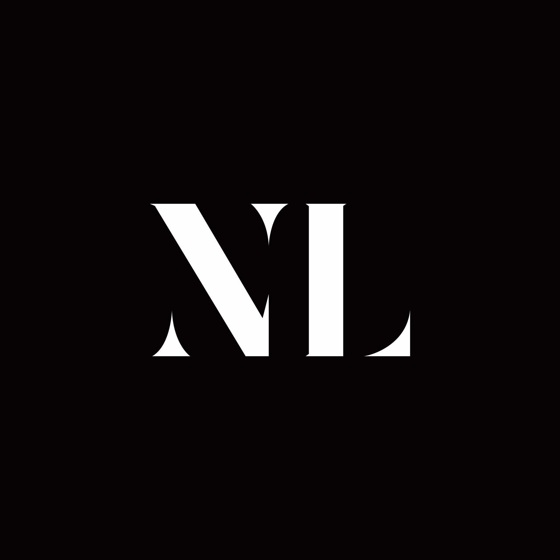 NL Logo Letter Initial Logo Designs Template 2767865 Vector Art at Vecteezy