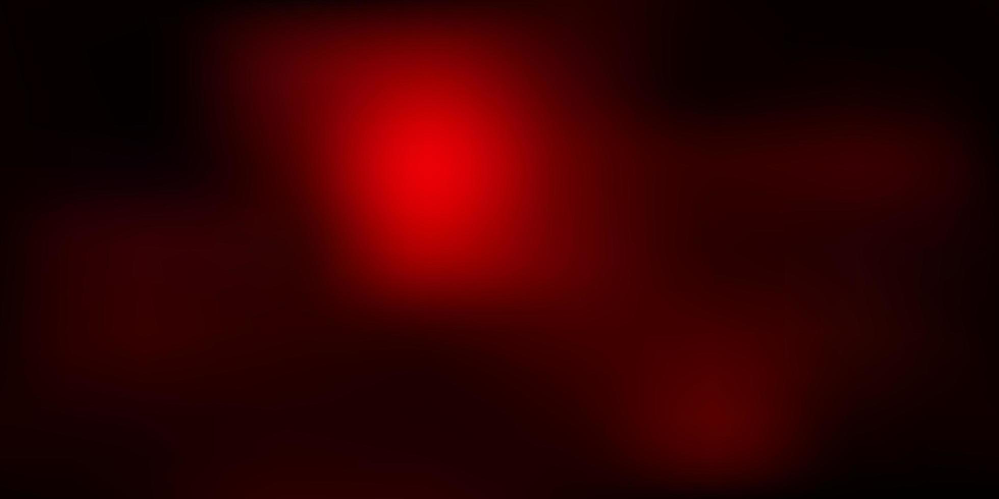 Dark red vector gradient blur pattern.