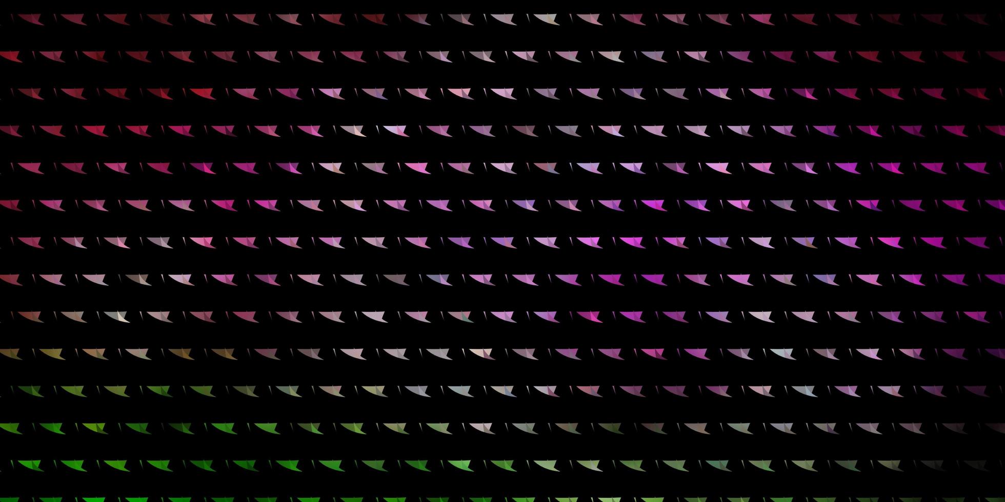 Light Pink, Green vector pattern with polygonal style.