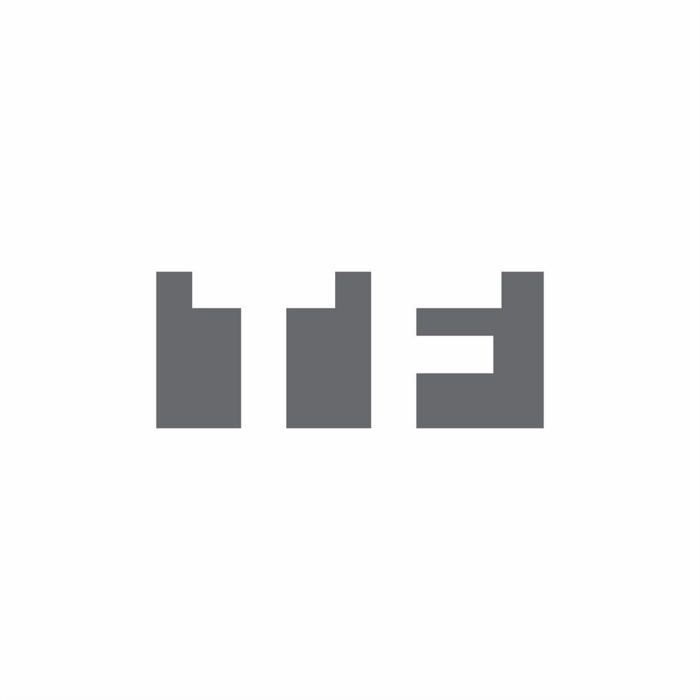 Download tf logo monogram con plantilla de diseño de estilo de ...