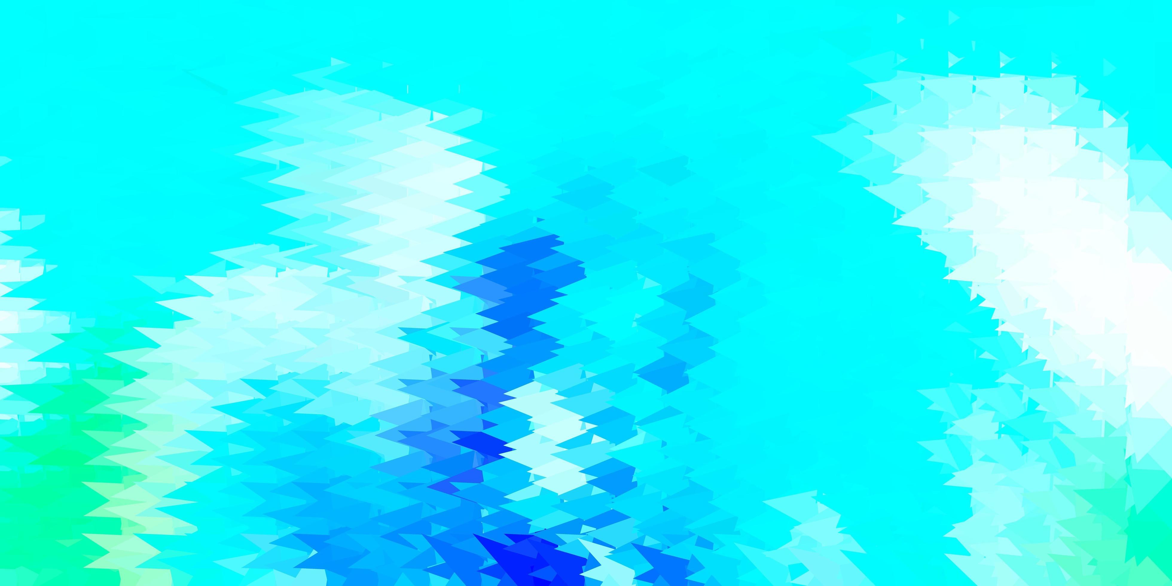 Light blue, green vector gradient polygon texture. 2768473 Vector Art